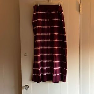 Eddie Bauer Tye-Dye Maxi skirt - size L